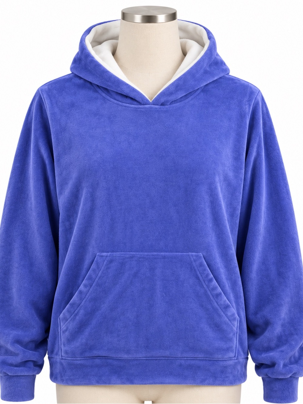 Vintage Christian Dior Actifs Purple Velour Hoodie